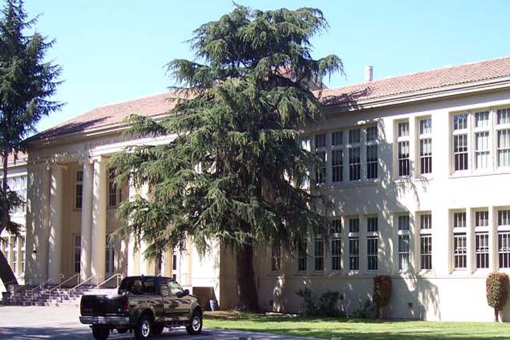 Burlingame HS CA front 1